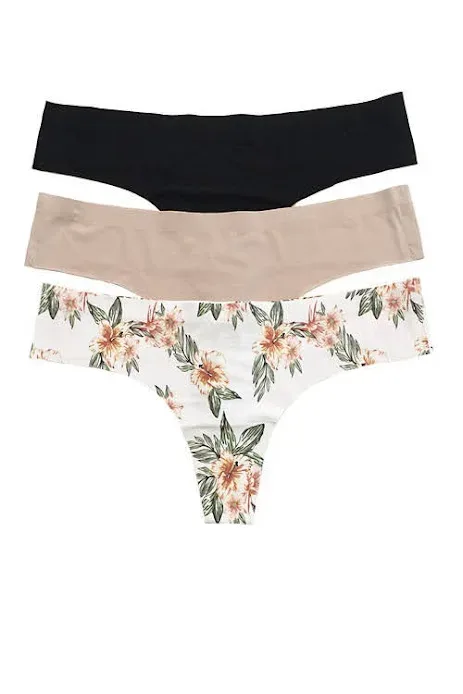 Set de bragas tipo hilo  para dama