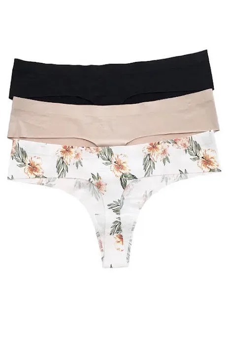 Set de bragas tipo hilo  para dama