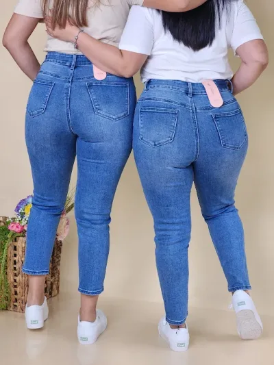 Jeans Hummer para dama color azul 2046R
