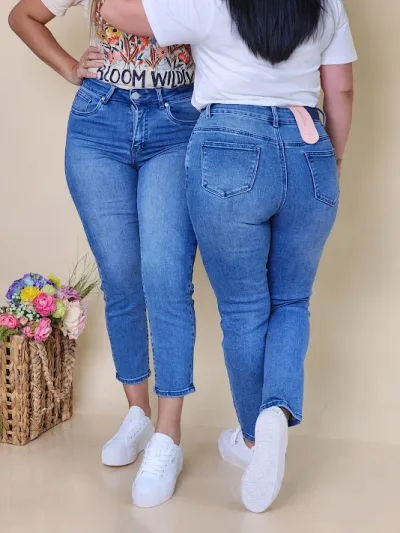 Jeans Hummer para dama color azul 2046R