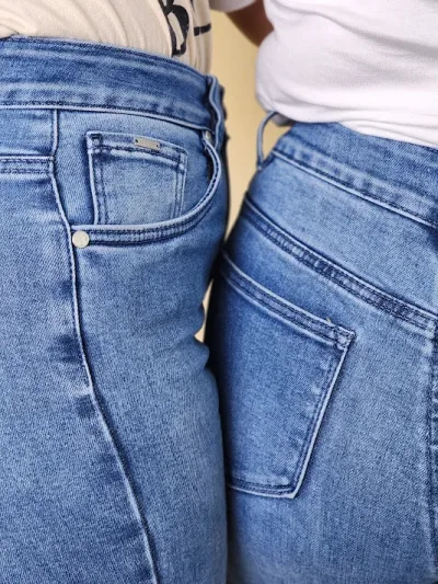 Jeans Hummer para dama color azul 2046R