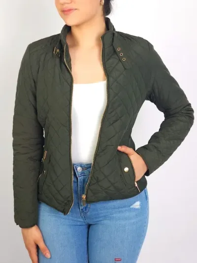 Jacket para dama diseño acolchado