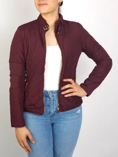 Jacket para dama diseño acolchado