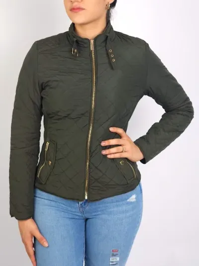 Jacket para dama diseño acolchado
