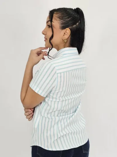 Camisa Cambridge polo para Dama
