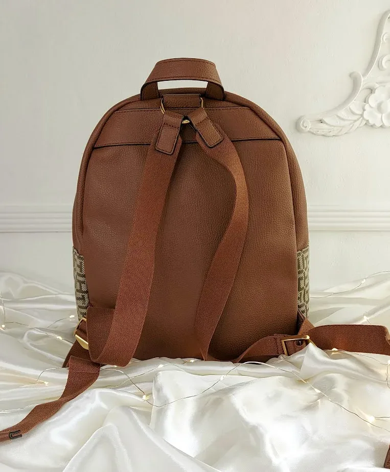Bolso Tommy Hilfiger para dama color camel y beige