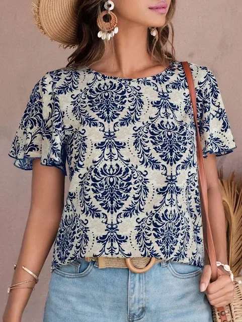 Blusa para dama diseño abstracto