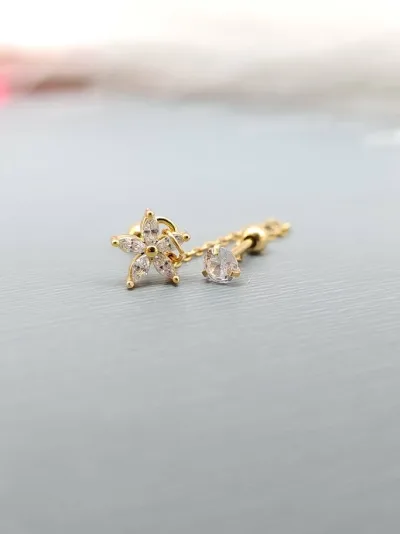 Aretes de Acero inoxidable para Dama
