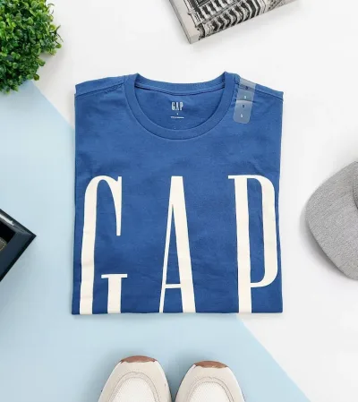Camiseta Gap para caballero color azul
