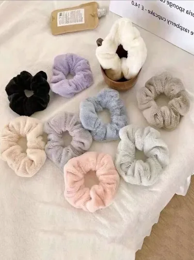 Set de colas de cabello para dama multicolor