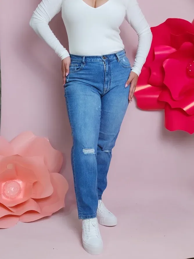JEANS DAMA ESTIVANELI  LOB-4166