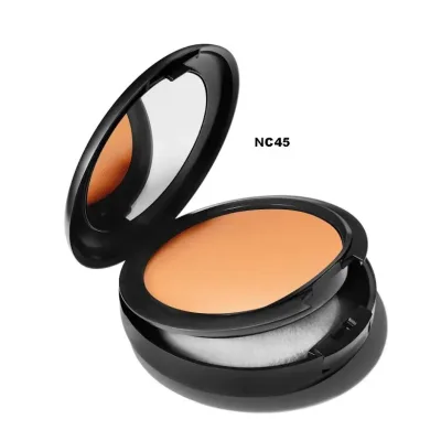 Base de maquillaje MAC en polvo para dama tono NC45