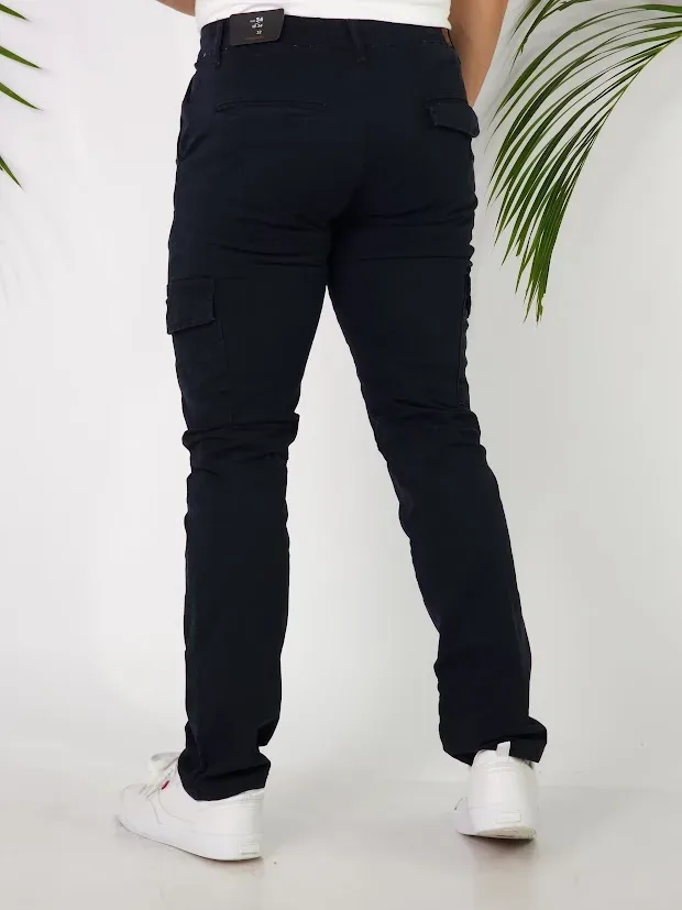 Pantalón Cargo Hummer color azul BS14-CG-NV
