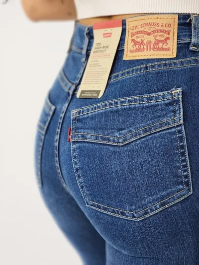 Jeans Levis High-Rise Boocut para Dama 725-0006