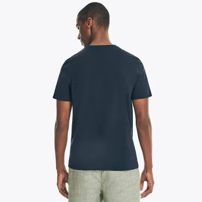 Camiseta Nautica para caballero color azul