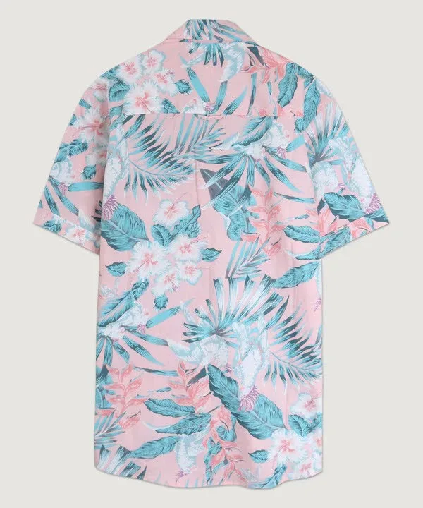 Camisa para caballero diseño  tropical