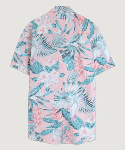 Camisa para caballero diseño  tropical