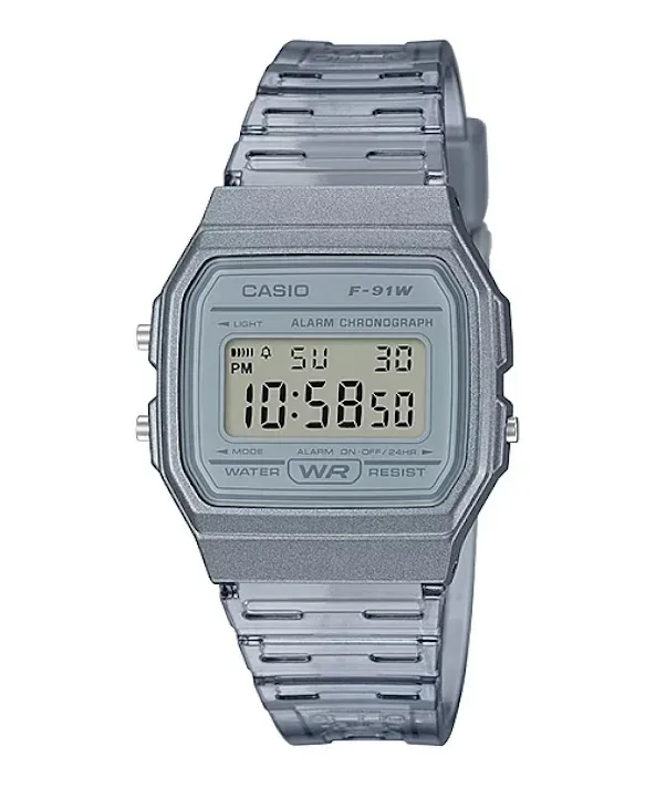 Reloj Casio Unisex F-91WS-8DF COLOR GRIS