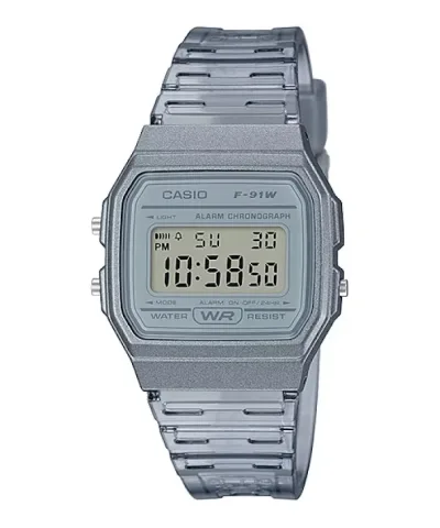Reloj Casio Unisex F-91WS-8DF COLOR GRIS