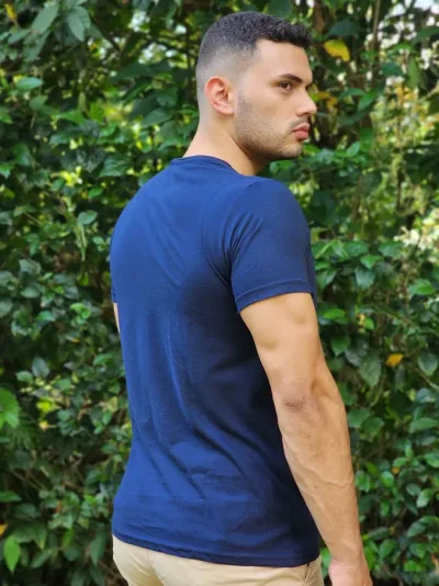Camiseta para caballero Estivaneli color azul