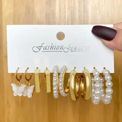 Set de aretes de aleación