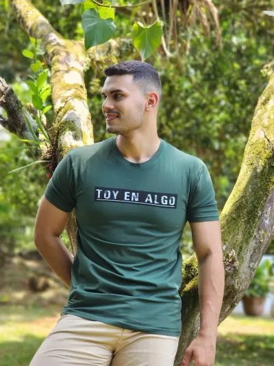 Camiseta Redox para caballero color verde