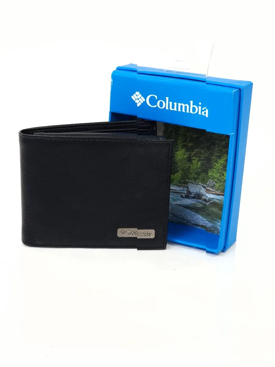 Billetera COLUMBIA para caballero color negro