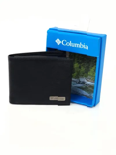 Billetera COLUMBIA para caballero color negro