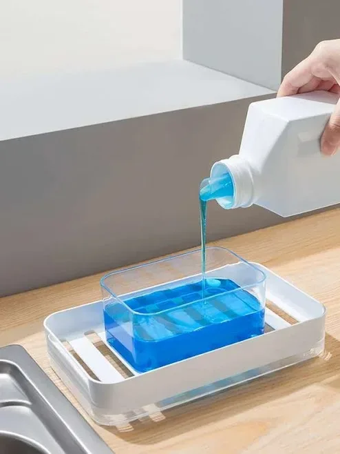 Dispensador de jabon liquido color blanco