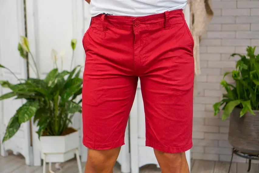 Short para Caballero Color Vino
