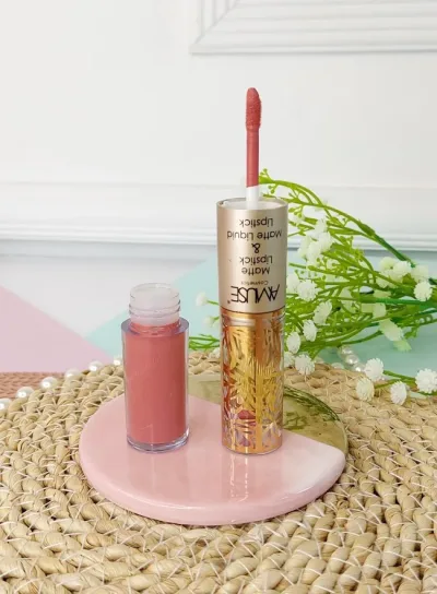 Lápiz labial doble AMUSE LIP 6289-6 Matte Lip Set Rosa coral