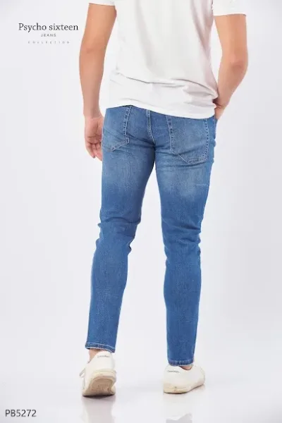 Jeans PSYCHO SIXTEEN para caballero skinny PB5272 color azul