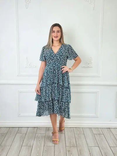 Vestido de flores para Dama