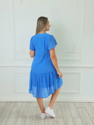 Vestido Color celeste  para Dama