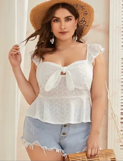 Blusa para dama color banco
