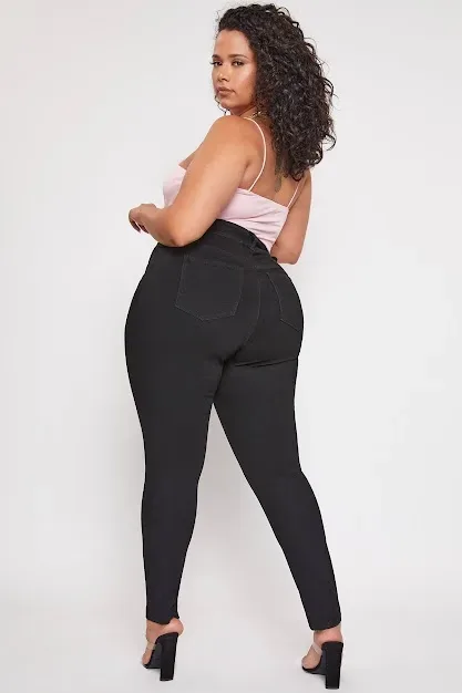 Jeans YMI para dama color negro W37