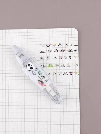 Cinta de corrección decorativa con dibujos animados al azar