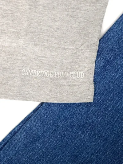 Camiseta Cambrige Polo Club para Caballero color gris