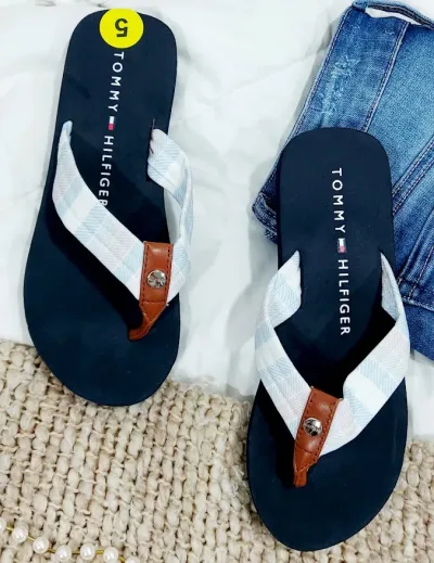 Sandalias Tommy Hilfiger para dama color azul