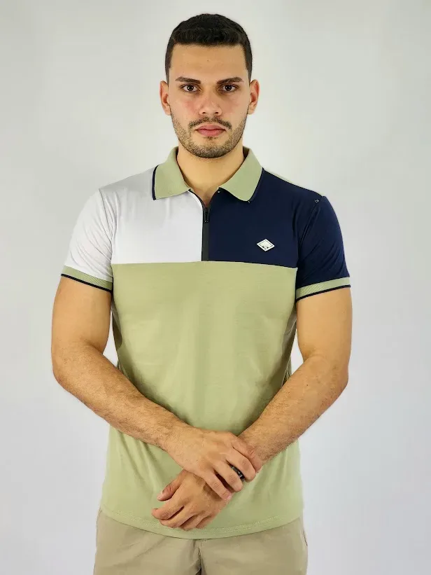 Camiseta de hombre Touch and Go multicolor