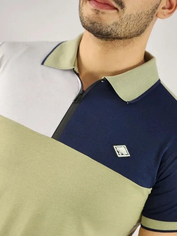 Camiseta de hombre Touch and Go multicolor