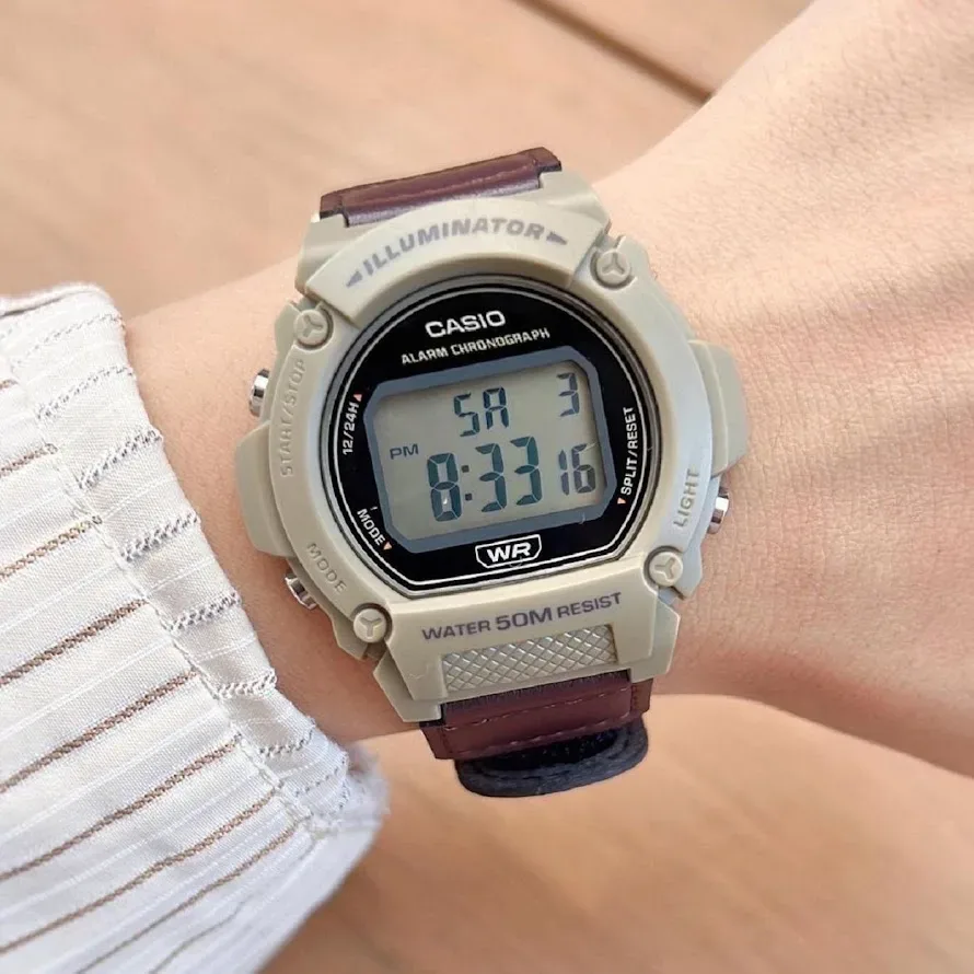 Reloj CASIO para caballero W-219HB-5AVDF