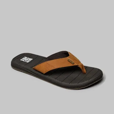 Sandalias para caballero Golfo Camel Brown