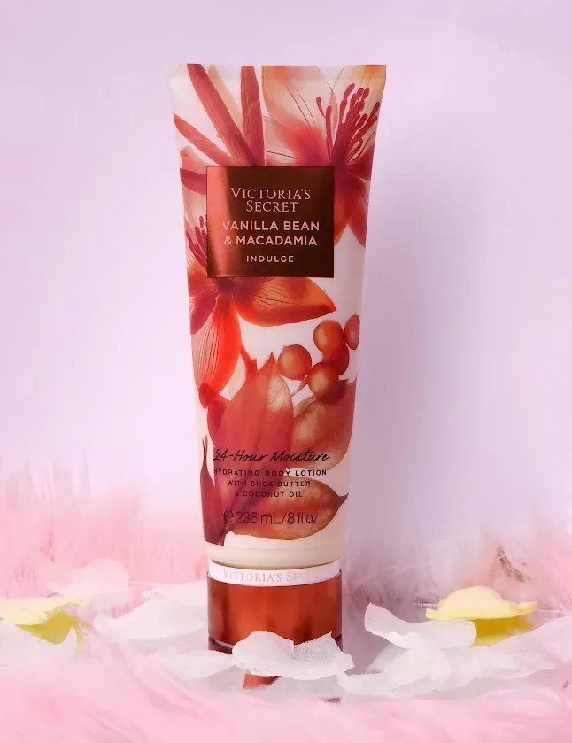 Locion Victorias Secret Vainilla Bean y Macadmia  para dama
