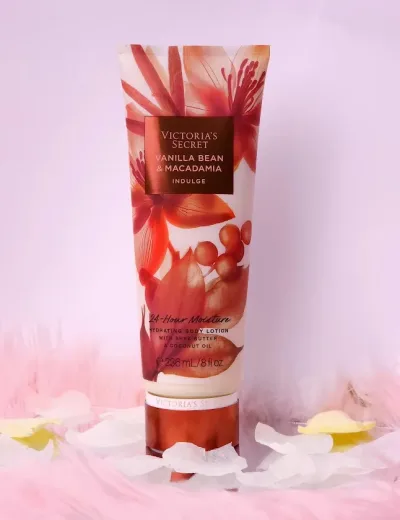 Locion Victorias Secret Vainilla Bean y Macadmia  para dama