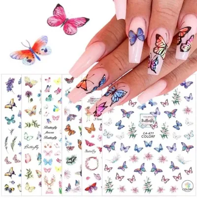 Stickers para uñas