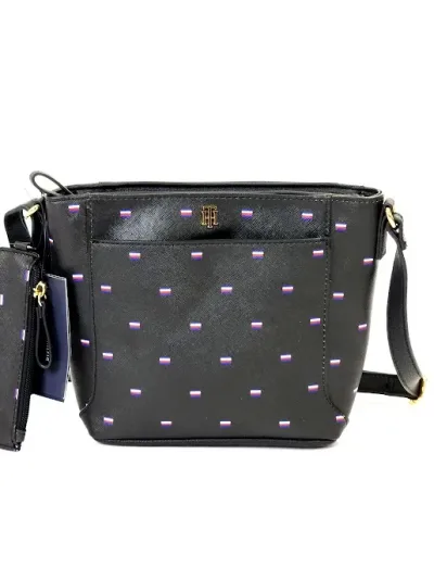 Bolso Tommy Hilfiger para dama color negro