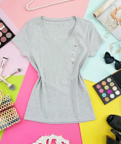 Blusa Tommy Hilfiger para dama color gris