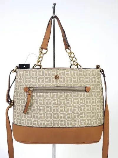 Bolso Tommt Hilfiger para dama color beige