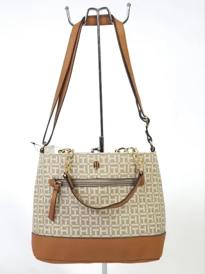 Bolso Tommt Hilfiger para dama color beige